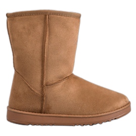 SHELOVET Klasyczne Mukluki brązowe