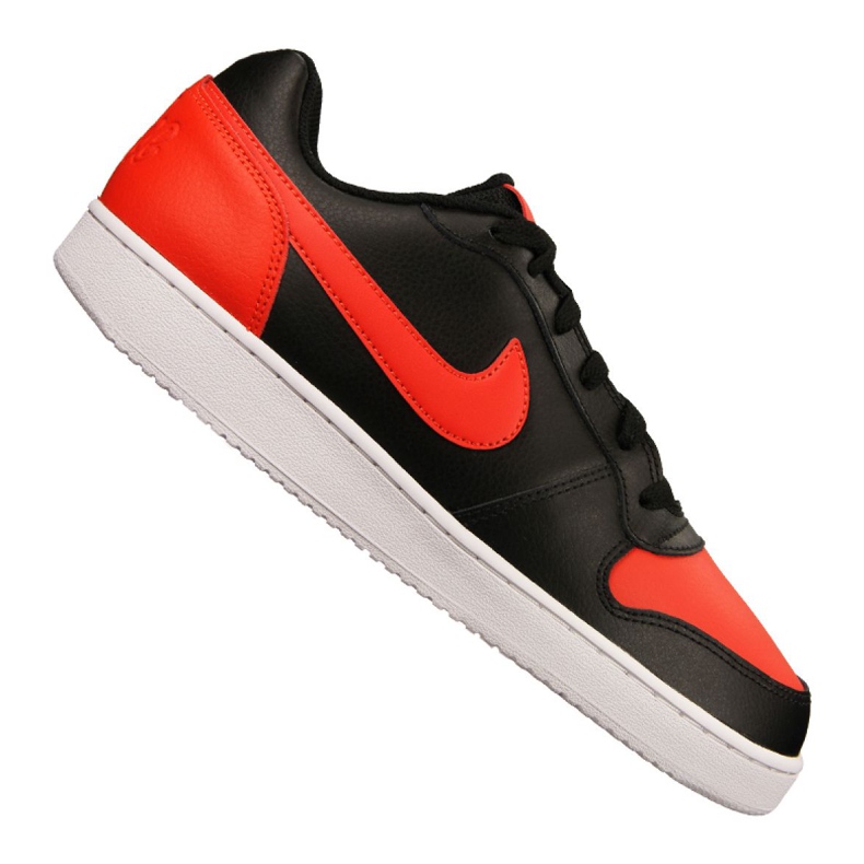 Buty Nike Ebernon Low M AQ1775-004 czarne czerwone