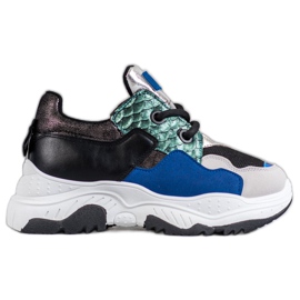 SHELOVET Wielokolorowe Sneakersy