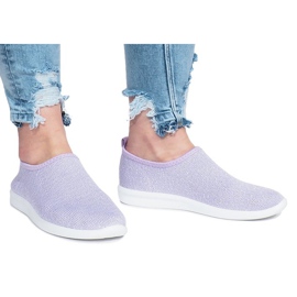 Fioletowe sportowe Burgundia