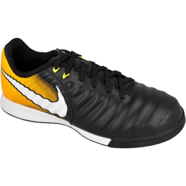 Buty piłkarskie Nike TiempoX Ligera Iv Ic Jr 897730-008 wielokolorowe czarne