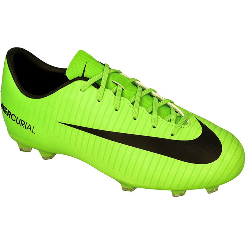 Buty piłkarskie Nike Mercurial Victory Vi Fg Jr 831945-303 zielone zielone