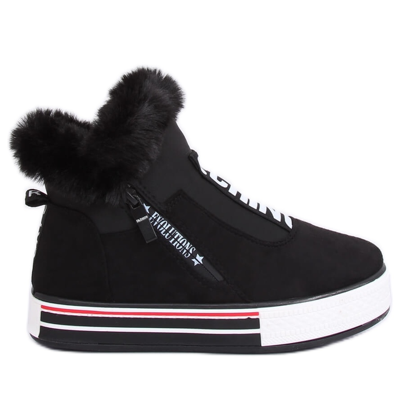 Trampki ocieplane czarne NB311 Black
