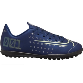 Buty piłkarskie Nike Mercurial Vapor 13 Club Mds Tf Jr CJ1179-401 wielokolorowe granatowe