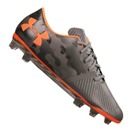 Buty piłkarskie Under Armour Spotlight Fg M 3021747-101 szare szare