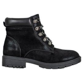 Czarne Traperki VICES