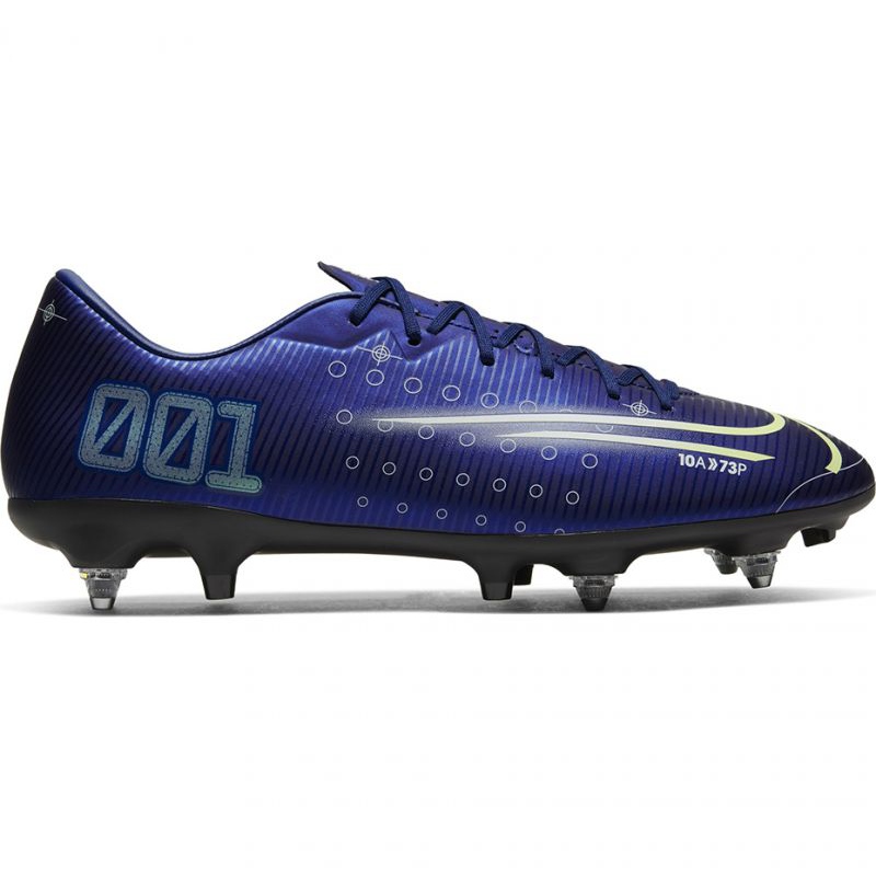 Buty piłkarskie Nike Mercurial Vapor 13 Academy Mds SG-PRO M CJ9986-401 niebieskie granatowe
