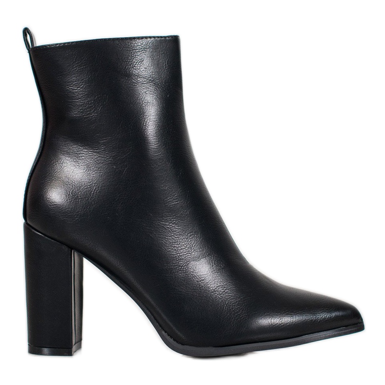 Seastar Botki Z Eko Skóry czarne