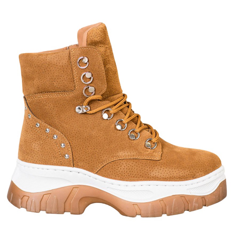 Seastar Traperki Na Platformie brązowe