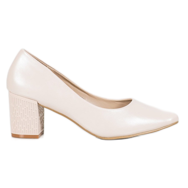 Goodin Czółenka Na Słupku brązowe