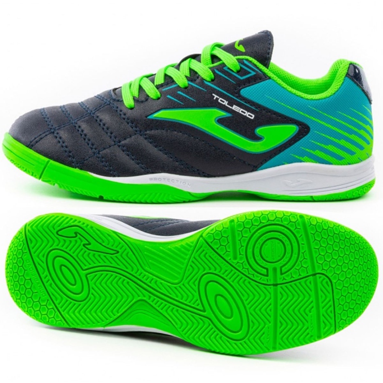 Buty halowe Joma Toledo Jr 903 In Jr TOLJW.903.IN zielone zielone