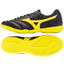 Buty halowe Mizuno Morelia Sala Club In M Q1GA190345 czarne czarne