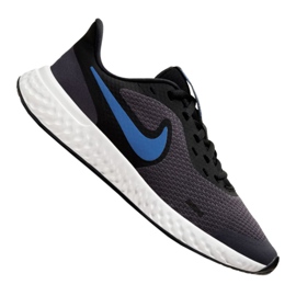 Buty Nike Revolution 5 Gs Jr BQ5671-009 czarne wielokolorowe