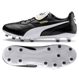 Buty piłkarskie Puma King Top Fg M 105607 01 czarne czarne