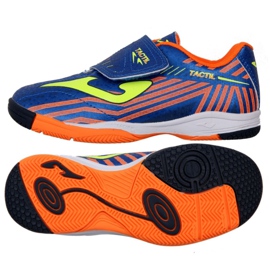 Buty halowe Joma Tactil 904 In Jr TACW.904.IN niebieskie niebieskie