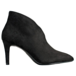 Filippo Seksowne Botki Na Szpilce czarne