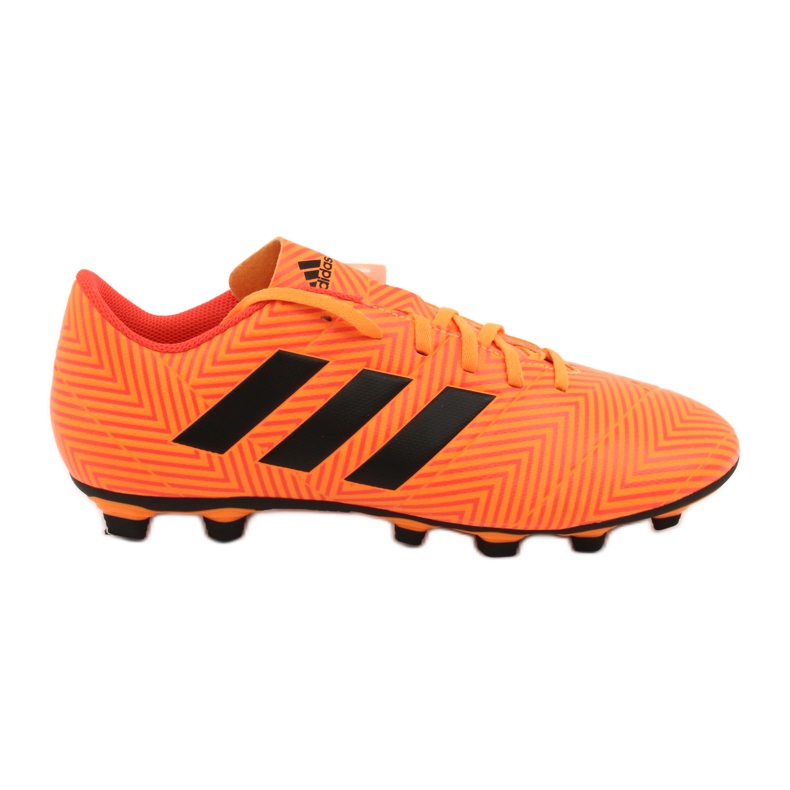 Buty piłkarskie adidas Nemeziz 18.4 FxG M DA9594 pomarańczowe