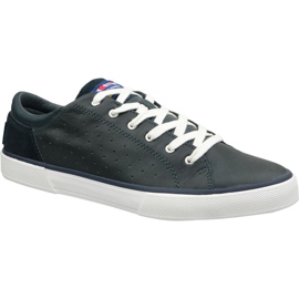 Buty Helly Hansen Copenhagen Leather Shoe M 11502-597 niebieskie