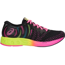 Buty do biegania Asics Gel-Noosa Ff 2 W T869N-001 czarne wielokolorowe