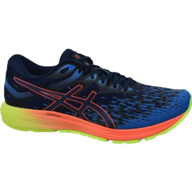 Buty do biegania Asics DynaFlyte 4 M 1011A549-400 niebieskie wielokolorowe