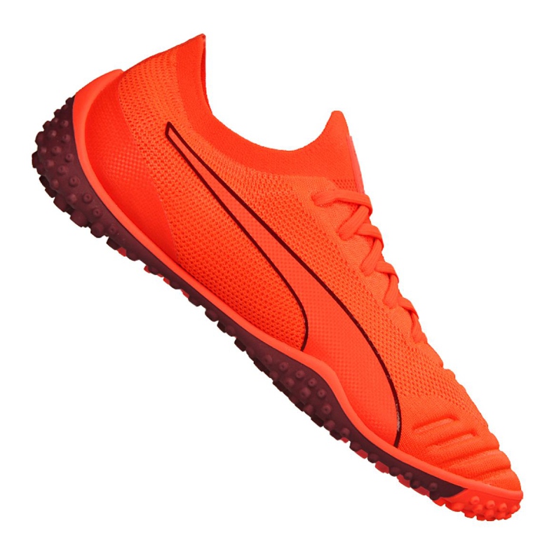 Buty piłkarskie Puma 365 Concrete 1 St M 105752-02 pomarańczowe pomarańczowe