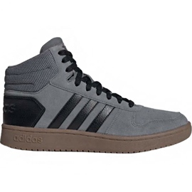 Buty adidas Hoops 2.0 Mid M EE7367 szare