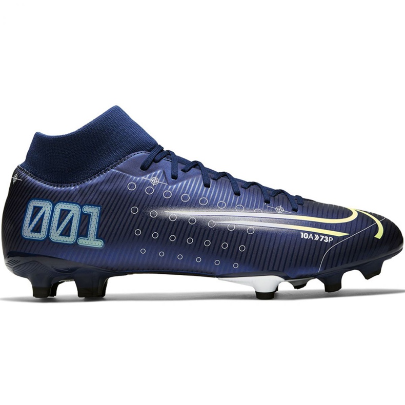 Buty piłkarskie Nike Mercurial Superfly 7 Academy Mds FG/MG M BQ5427 401 niebieskie niebieskie