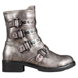 Bestelle Srebrne Workery szare