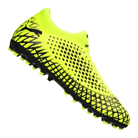 Buty piłkarskie Puma Future 4.4 Mg Jr 105697-03 żółte żółte