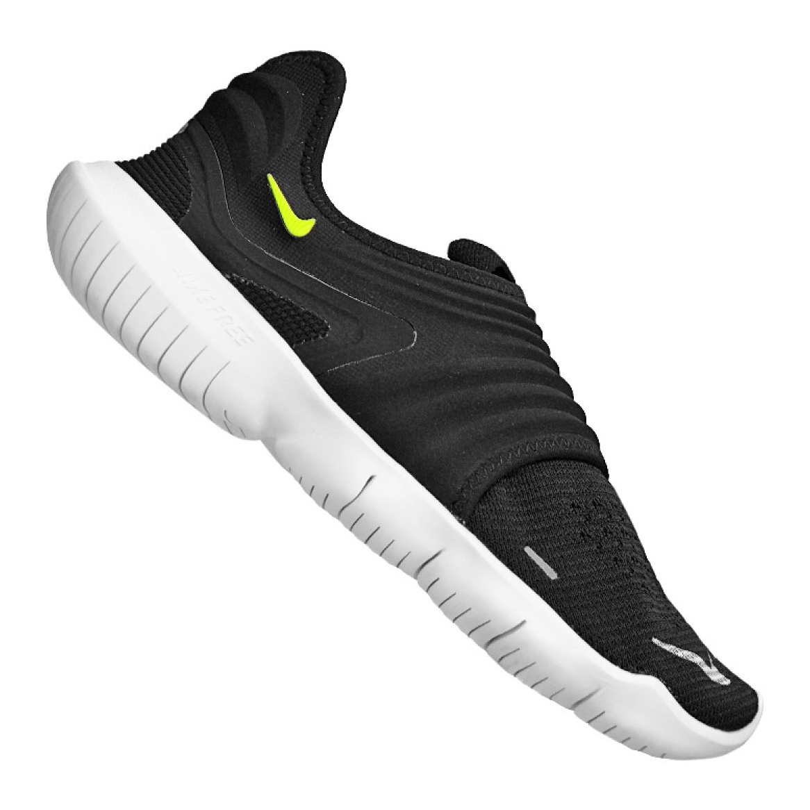 Nike free flyknit czarne online