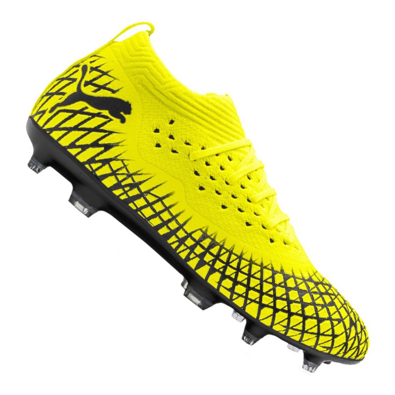 Buty piłkarskie Puma Future 4.2 Netfit Fg / Ag M 105611-03 żółte żółte