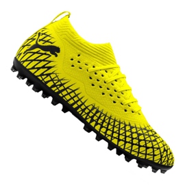 Buty piłkarskie Puma Future 4.2 Netfit Mg M 105681-02 żółte żółte
