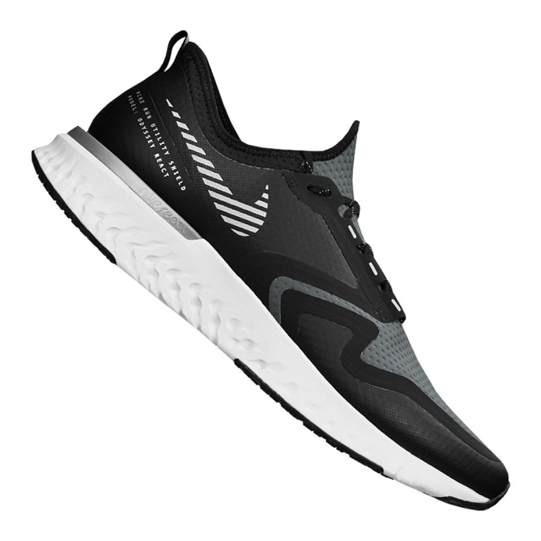 Buty biegowe Nike Odyssey React 2 Shield M BQ1671-003 czarne