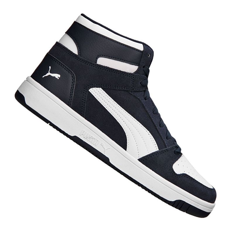 Buty Puma Rebound LayUp Sd M 370219-03 białe czarne
