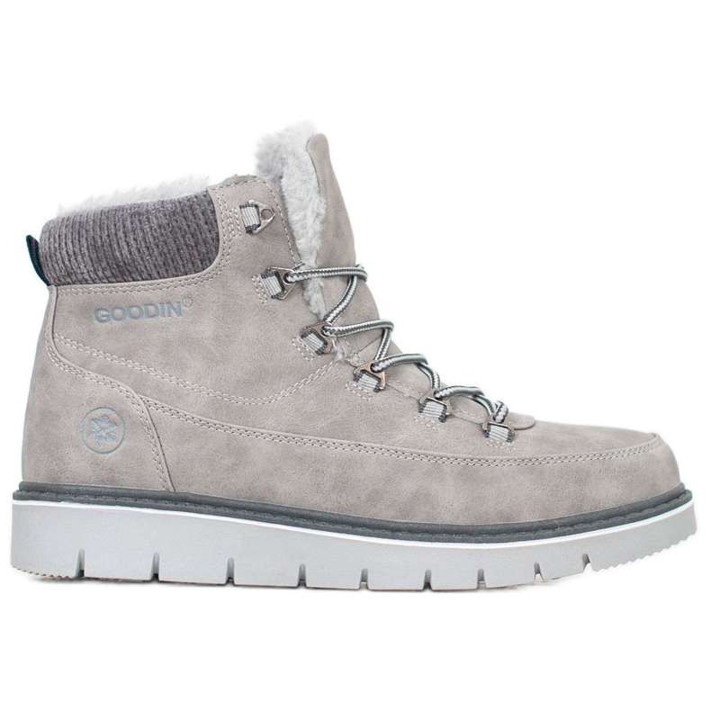 Goodin Traperki Na Platformie szare