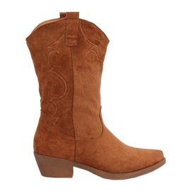 Kowbojki damskie camel NC972 Camel brązowe