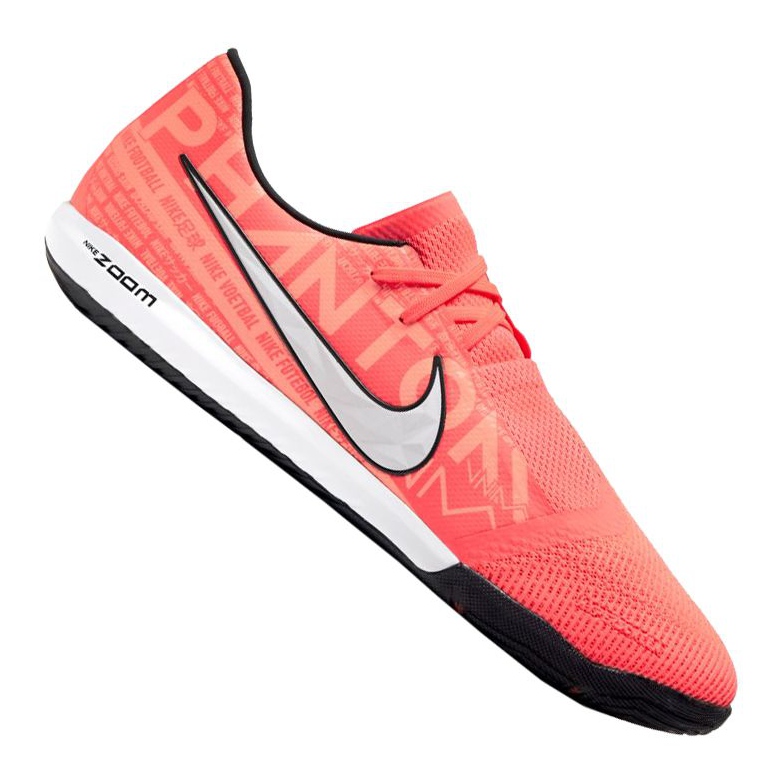 Buty piłkarskie Nike Zoom Phantom Vnm Pro Ic M BQ7496-810 pomarańczowe