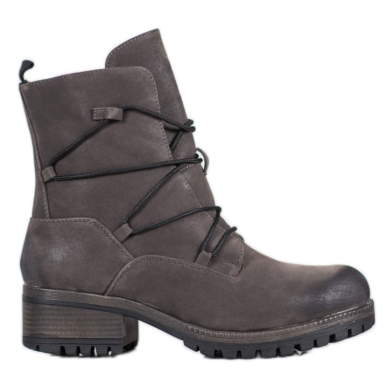 Kylie Sportowe Workery szare