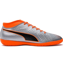 Buty piłkarskie M Puma One 4 Syn It 104750 01 wielokolorowe srebrny