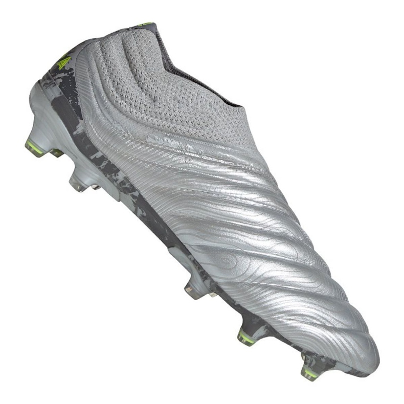 Buty piłkarskie adidas Copa 20+ Fg M EF8309 srebrny czarne