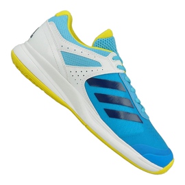 Buty do tenisa adidas adizero Court Oc M BB3413 niebieskie