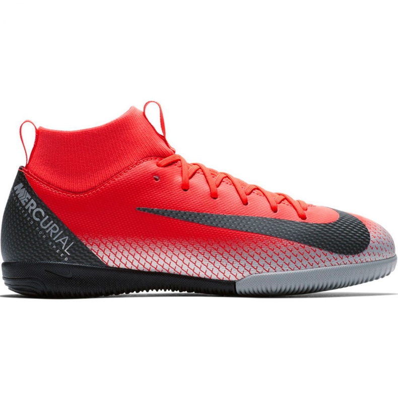 Buty piłkarskie Jr Nike Mercurial Superfly X 6 Academy Gs CR7 Ic Jr AJ3110 600 czerwone wielokolorowe