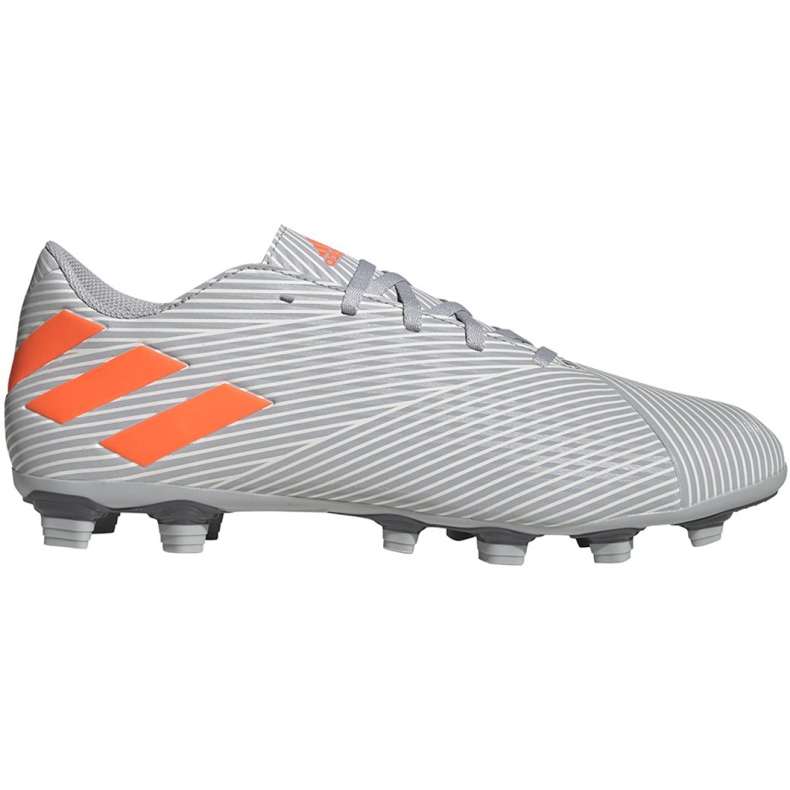 Buty piłkarskie M adidas Nemeziz 19.4 FxG EF8292 szare wielokolorowe