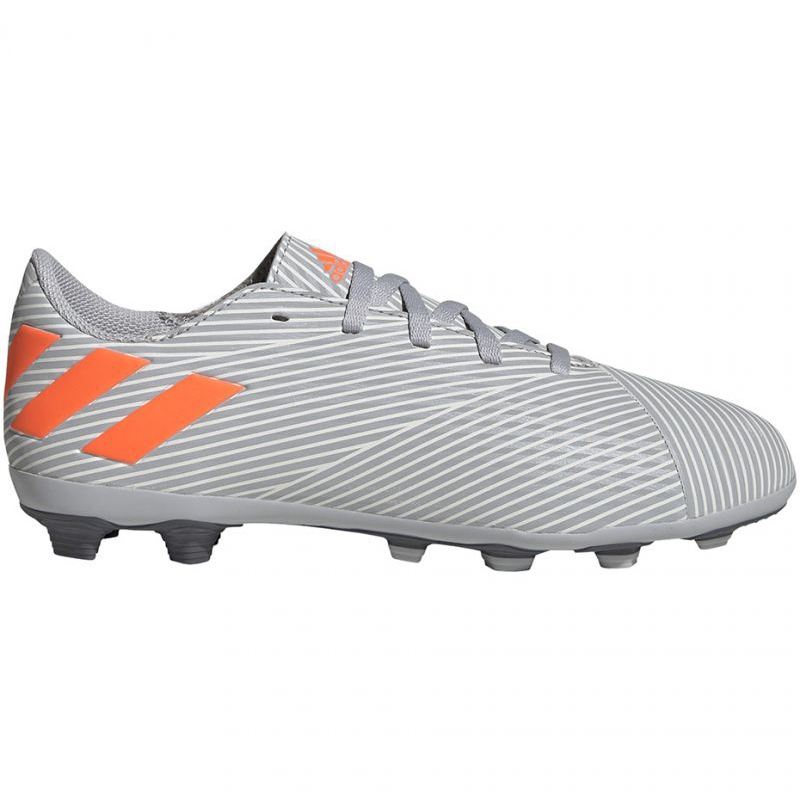 Buty piłkarskie adidas Nemeziz 19.4 FxG Jr EF8305 wielokolorowe szare