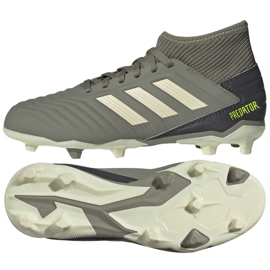 Buty piłkarskie adidas Predator 19.3 Fg Jr EF8215 szare