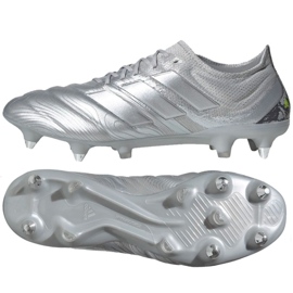 Buty piłkarskie adidas Copa 20.1 Sg M EF8325 szare srebrny