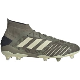 Buty piłkarskie adidas Predator 19.1 Fg M EF8205 szare szare