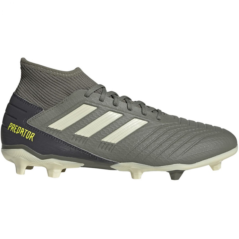 Buty piłkarskie adidas Predator 19.3 Fg M EF8208 szare szare