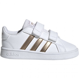 Buty adidas Grand Court I Jr EF0116 białe