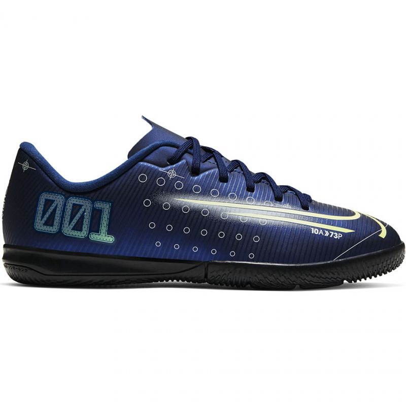 Buty piłkarskie Nike Mercurial Vapor 13 Academy Mds Ic Jr CJ1175 401 granatowe błękity i granat